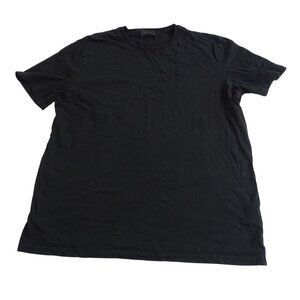 COS Black Short Sleeve TShirt Shirt Men Size L Minimalist Crew Neck FLAW
